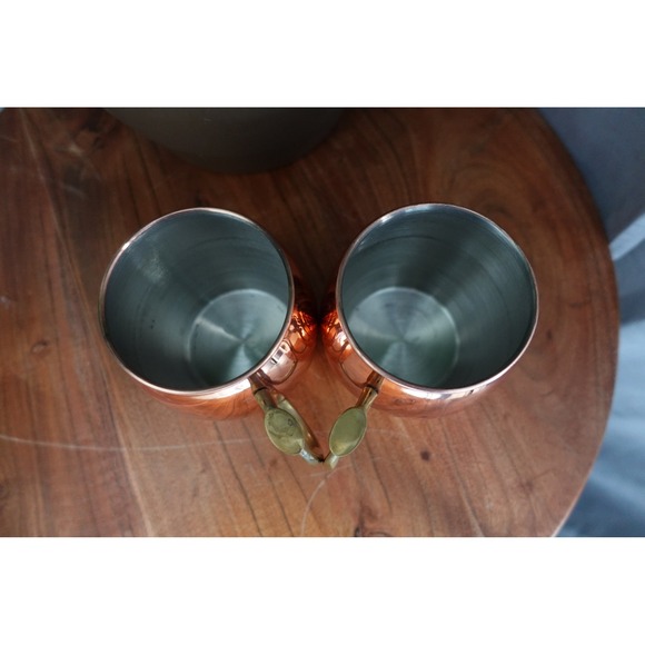 Oggi Moscow mule copper plated mug- Set of 2 - Picture 4 of 5